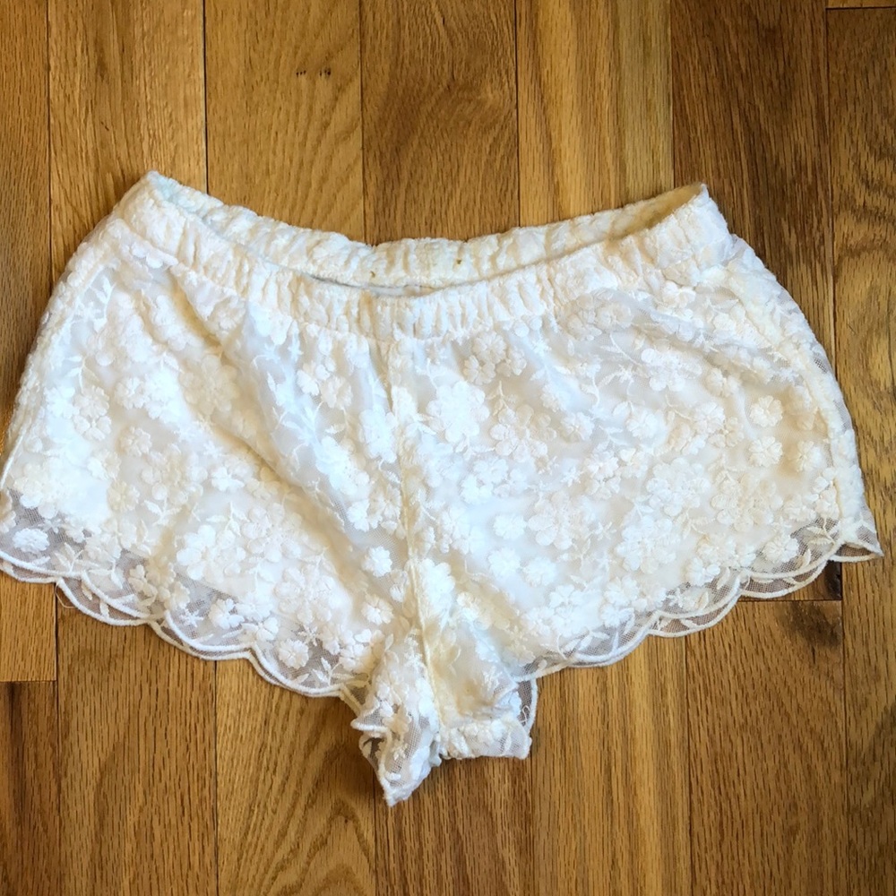 abercrombie kids Lace Shorts